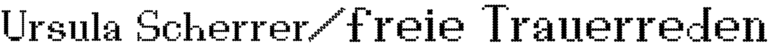 freie Trauerreden